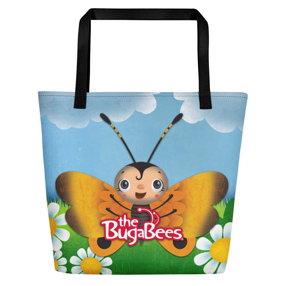 butterfly beach bag