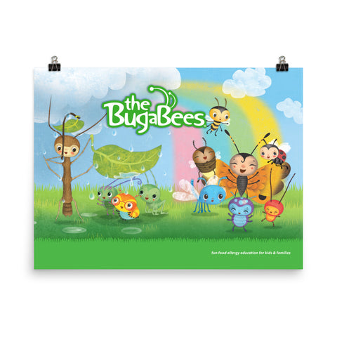 The BugaBees Friends Poster - Small