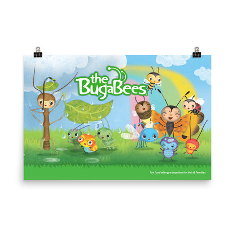 The BugaBees Friends Poster - Large